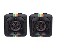 Tumintu 2X Caméra Cachée Mini Caméra sans Fil 1080P HD Petite Caméra Portable avec Enregistrement en Boucle de Détection de Mouvement