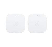 Tumintu 2X Capteur de PréSence Humaine Tuya WiFi MmWave avec DéTection de Radar à Micro-Ondes de Luminance PIR Motion Sensor Wall Mount