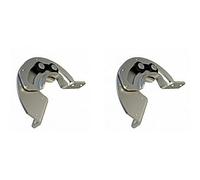 Tumintu 2X Charnière Cachée à 90 Degrés équipement Industriel Porte D'Armoire En Acier AU Limite Coulissante Charnière Fixe Matériel de Meubles Charnière