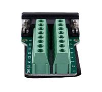 Tumintu 2X DB15, VGA D-SUB 15 Broches Adaptateur Jack Terminal PCB Carte de Derivation