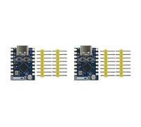 Tumintu 2X ESP32-C3 Pro Mini Conseil de Développement à Bord ESP32-C3FH4 Puce Module WiFi Bluetooth Conseil de Développement Dessoudé