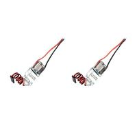 Tumintu 2X Récepteur FPV 5A 2-7S Régulateur de Tension d'alimentation Bec Externe (UBEC) Module Régulateur Abaisseur 5V pour Avion RC