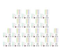 Tumintu 320 Pcs Mandala Dotting Outils pour Peinture Roches Mandala Pochoirs Kit Boule Stylus Argile Sculpture Sculpture Outils