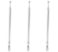 Tumintu 3X Antenne de Rechange pour Radio TV 39cm 6 Sections Telescopiques