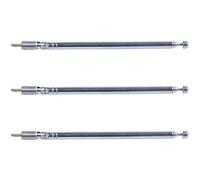 Tumintu 3X Antenne Telescopique pour Radio TV Design de 6 Sections 49cm 19.3 Pouce