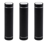 Tumintu 3X Boîte de Banque d'alimentation USB Externe Portable 2600mah Chargeur de Batterie pour TÉLÉPhone Portable(sans Batterie) Couleur: Noir