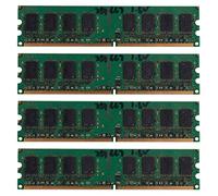 Tumintu 4X 2GB DDR2 PC2-5300 667MHz 240 Broches 1.8V Bureau DIMM Mémoire RAM pour, pour (2GB/667)