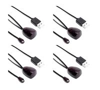 Tumintu 4X IR Extender Infrarouge IR TéLéCommande RéCepteur USB IR RéCepteur Adaptateur ÉMetteur pour DéCodeur Câble RéCepteur StéRéO HD TV
