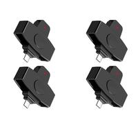 Tumintu 4X Lecteur de Carte CSCR3 Smart CAC Déclaration Fiscale Bancaire de Type C Carte SIM/Lecteur de Carte D'Identité de Carte IC