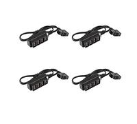 Tumintu 4X Male D-Tap B Type Power Dtap Tap to 4 P-Tap Ptap Hub Adaptateur Splitter Électrique pour Photographie Accessoires de Puissance