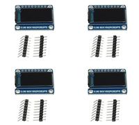 Tumintu 4X Module TFT ColorÉ Plein IPS 0.96 Pouce 8 Pin SPI HD 65K St7735 Drive Interface SPI 3.3V D'Affichage LCD IC 80 X 160 pour DIY