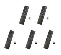 Tumintu 5X Q5 + Air Mouse Bluetooth Télécommande Vocale Convient pour Smart TV Android Box sans Fil 2.4G Télécommande Vocale