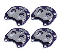 Tumintu 6 x Porte-Piles Bouton pour Cr2032 - avec Interrupteur