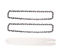 Tumintu Barre de Guidage de Scie à ChaîNe de 14 Pouces avec ChaîNes 2 PièCes pour 017 MS170 MS171 MS170 / MS180 / MS230 / MS250 Toutes Types D'Acier