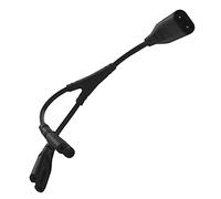 Tumintu Cordon d'alimentation CA Divisé IEC320 C8 à 2X C7 Y, IEC Figure 8 Câble d'alimentation CA Mâle à 2 1 en 2