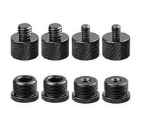 Tumintu Ensemble de bras de microphone, adaptateur fileté pour microphone, prise 5/8 vers 3/8 mâle et 5/8 vers 1/4 mâle, etc.