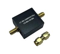 Tumintu Filtre passe-bande 137 MHz spécial pour satellites météorologiques, facile à utiliser, noir