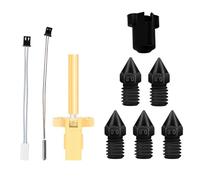 Tumintu Kit Hotend pour IR3 V2, Buses en Acier Trempé, Thermistance NTC100k, Tube Chauffant, Gorge, Bloc Chauffant, Pièces D'Imprimante 3D 0,8mm