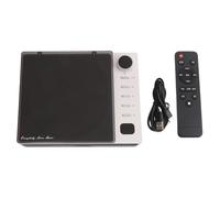 Tumintu Lecteur CD Portable Haut-Parleurs Bluetooth sans Fil Radio FM Lecteur D'Album de Musique Machine CD Maison Répéteur AB Anglais