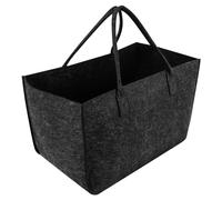 Tumintu Sac de rangement en feutre Grande capacité Sac de courses décontracté Panier à fruits et légumes Panier à Panier de rangement pour vêtements Panier de rangement