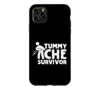 Tummy Ache Survivor Funny Graphic Vintage Coque pour iPhone 11 Pro Max