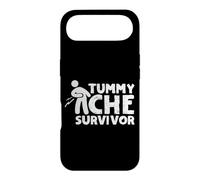 Tummy Ache Survivor Funny Graphic Vintage Coque pour iPhone Air