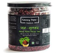 Tummy Pops | Paan Gulkand Without Supari | Hygienically Prepared & Packed | Meetha Paan Gulkand Mukhwas Mouth Freshener | Mitha Pan - 300 gm Jar
