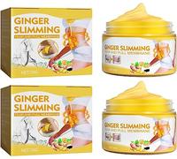 Tummy Tightening Cream For Belly, Ginger Hot Cream Sweat Enhancer Belly Drainage Ginger Cream,Body Sculpting Cellulite Cream for All Skin. (2pcs)