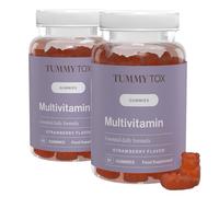 Tummy Tox Gummies Multivitamines - Goût Fraise, 120 Gummies