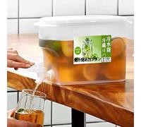 Tumnea Distributeur de Boissons avec Robinet Distributeur de jus 3.5L Distributeur d'eau pour réfrigérateur avec Robinet Distributeur de Boissons Bouilloire Froide pour Boissons Froides