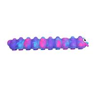Tumnea Jouet Extensible Fidget, Jouet sensoriel en Silicone Caterpillar, Jouet Ventouse Push Bubble, Jouet Anti-Stress Caterpillar Sensory Stretchy Strings pour Enfants Adultes