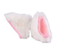 Tumnea Oreilles de casque pour moto ski chat en peluche Accessoires mignon vélo snowboard Oreilles(sans casque), 10*8.5cm