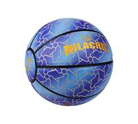 Tumotsit Basket-ball réfléchissant holographique brillant, antidérapant qui brille dans le noir avec pompe et air, basket-ball lumineux lumineux pour intérieur et extérieur, cadeaux