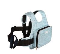 Tumotsit Harnais de moto pour enfants - Ceinture de sécurité pour enfants en tissu Oxford avec sac - Pliable - Réfléchissante - Pour enfants de 1 à 12 ans - Conduite en toute sécurité - Voyage