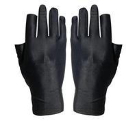 Tumotsit Lot de 2 gants de pêche à la coupe - Protection UV pour écran tactile - Gants antidérapants renforcés en nylon - Gants de pêche à la mouche antistatiques pour la photographie, la randonnée