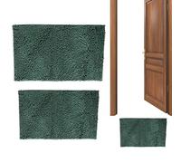 Tumotsit Paillasson pour salle de bain - Paillasson absorbant en peluche pour l'intérieur | Tapis de salle de bain Home Throw Tapis pour baignoire, salon, entrée, cuisine, chambre à coucher