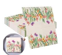 Tumotsit Papier fleurs | 20 feuilles serviettes pour fêtes, thé, boulangerie pour qu'elles ne se décolorent pas facilement, ne se cassent pas facilement, bonne absorption de l'eau