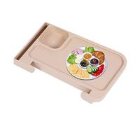 Tumotsit Support de bras de chaise - Tablette latérale pour chaise d'accoudoirs | Support de télécommande TV avec grille de fond solide pour accoudoir, porte-gobelet, télécommande TV, brochures