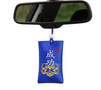Tumotsit Talisman chinois classique, talisman chinois chinois - Sac de sel spirituel 4 x 7 cm Espoir une vie meilleur design classique pour garde-robe, bureau, voiture, studio