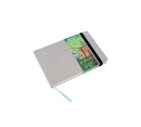 tumuarta Carnet d’aquarelle carré, 14X21 cm, 300 g/m²,% coton, grain fin, 24 feuilles