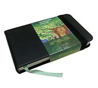 tumuarta Carnet d'aquarelle, 9x14 cm, 140 LB, 300 g/m², papier coton, presse à froid, 24 feuilles, 48 pages, carnets de croquis en papier aquarelle pour utilisation en tant que carnet de voyage, bloc