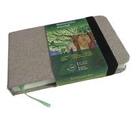 tumuarta Carnet de croquis pour aquarelle, 300 g, 25 % coton, 9 x 14 cm, 24 feuilles, 48 pages, grain fin, sans acide, papier aquarelle, bloc de papier aquarelle, idéal pour aquarelle, encre,