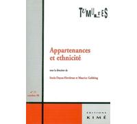 Tumultes N°11 Appartenances et Ethnicite - Tumultes Tome 11 - Collectif - Kime - Livre