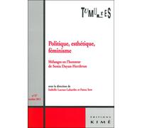 Tumultes N°37 Politique,Esthétique,Feminisme - Collectif - Kime - broché - Revue