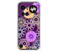Tumundosmartphone Coque antichoc en silicone pour Nothing Phone 4a Pro 5G design radial dessins