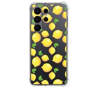 Tumundosmartphone Coque antichoc en silicone pour Samsung Galaxy S26 Ultra 5G motif citrons dessins