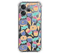 Tumundosmartphone Coque antichoc en silicone pour Vivo V70 5G design Sweet 02 dessins