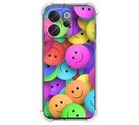 Tumundosmartphone Coque antichoc en silicone pour Vivo V70 5G Motif Smile Dessins