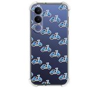 Tumundosmartphone Coque antichoc en silicone pour Vivo V70 FE motif scooter dessins