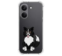 Tumundosmartphone Coque antichoc en silicone pour Xiaomi Poco X8 Pro 5G Motif chiens 01 dessins